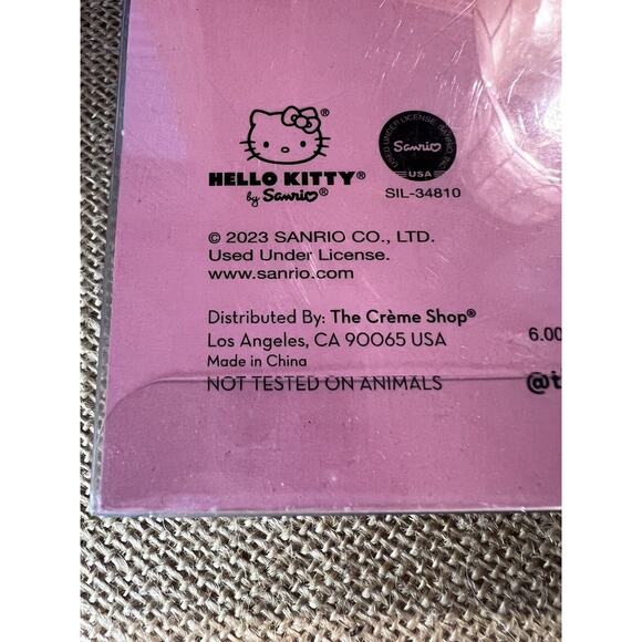 New Hello Kitty Luv Wave Set Of 5 Make Up Brush The Creme Shop Collection - Picture 7 of 8